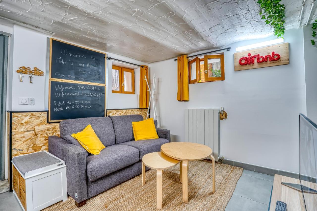 Sous-Sol Amenage 32M2 - Proche Paris Apartment โอแบวีลีเย ภายนอก รูปภาพ